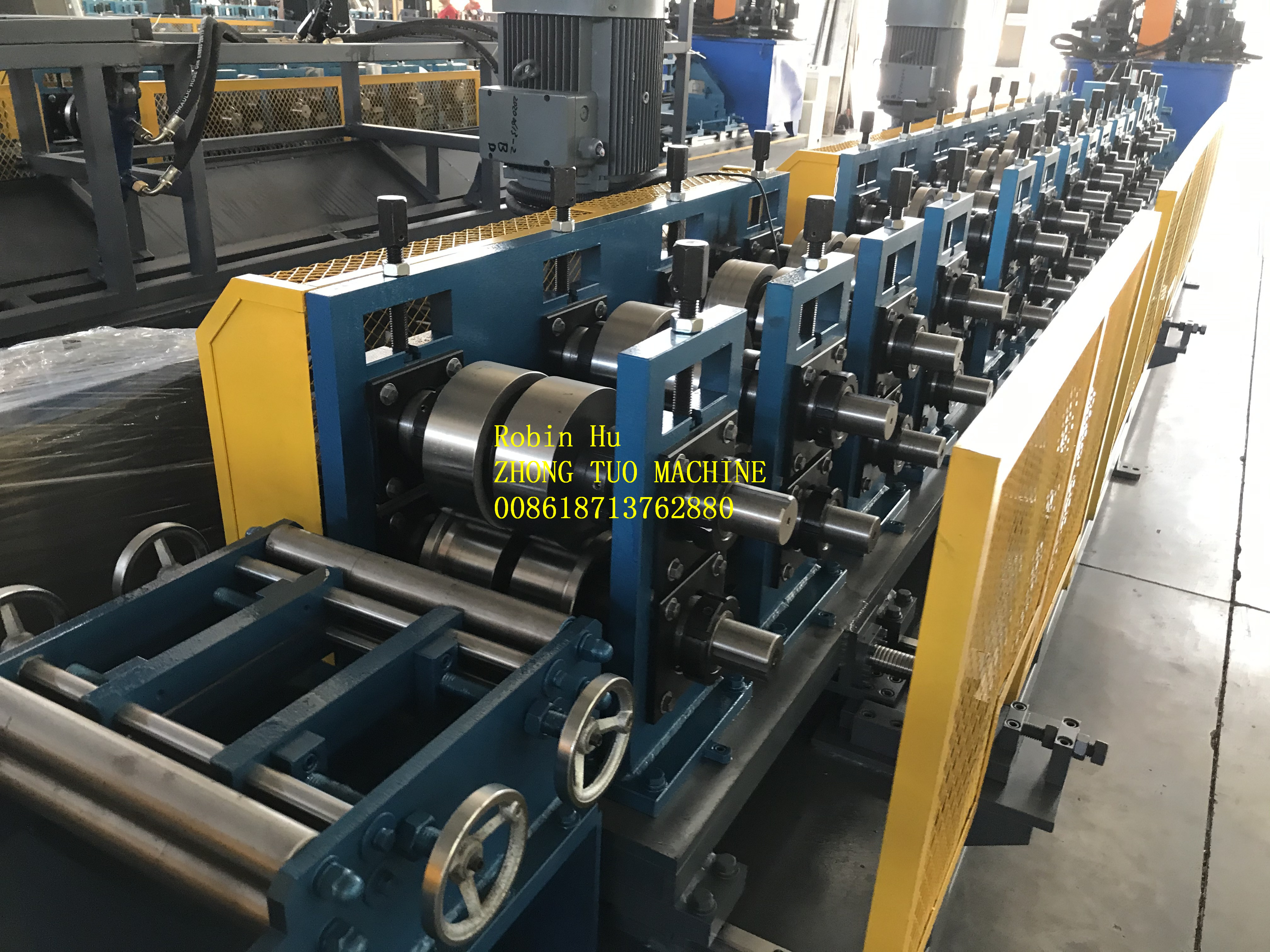 Gypsum board dry wall profile 50 75 100 stud truck roll forming machine