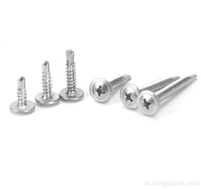 304 316 stainless steel self tapping screww