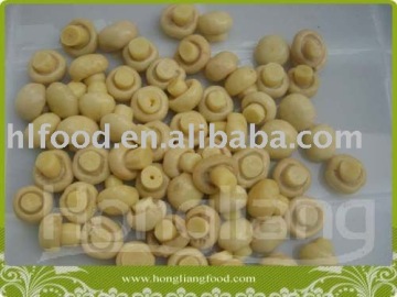 salted whole champgignon mushroom in drum