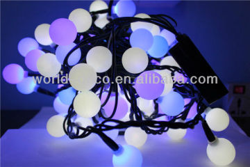 outdoor christmas lighted balls for holiday decoration