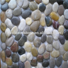 Natural pebble stone paver