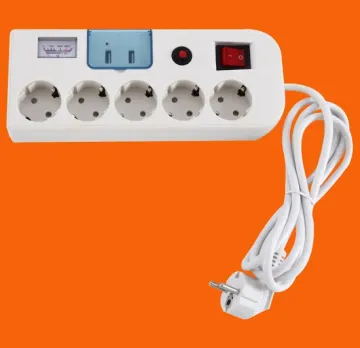 European Power Socket with Surge Protection and USB
