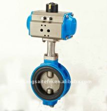 Pneumatic Butterfly Valve, pneumatic actuated valve, JIS butterfly valve