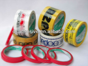 printed/clear/colored packaging tape/packaging tape china/packaging tape manufacturers/cassette tape packaging/package tape