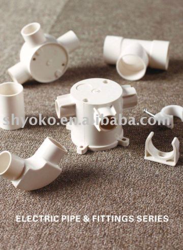 PVC electrical fittings