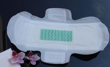 Negative ions sanitary pads