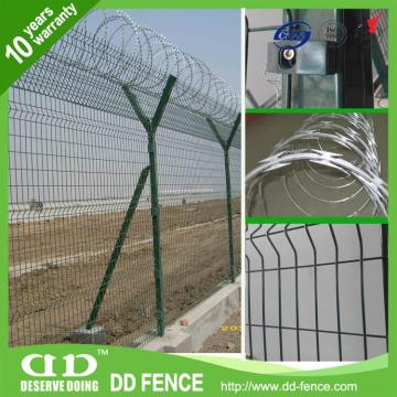 3D Airport Cheap Mesh Fence / Airport Fence Lock Mesh