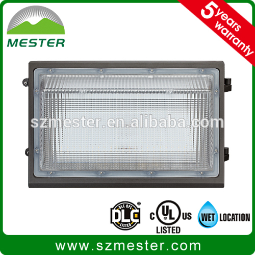 Waterproof outdoor dlc 5000K led wall pack UL listed led wall light led wall pack light