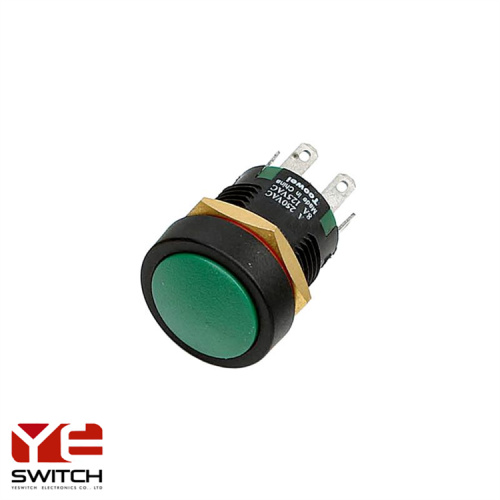 IP67 -betyg 8A 125VAC LED Push -Button Switch