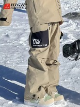 Ski Pants Women's Snowboard Double Freestyle Straight