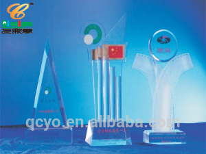 acrylic trophy display ladies golf trophy