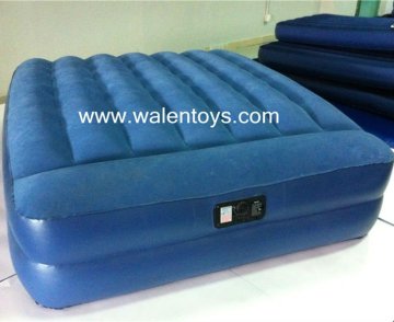 deluxe flocked air bed