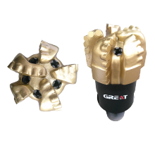 5 Blade Tungsten Carbide PDC Drill Bits