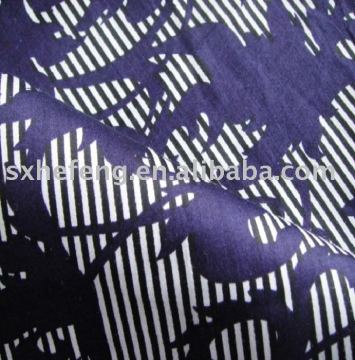 reactive printed cotton satin 80S cotton satin for shirt