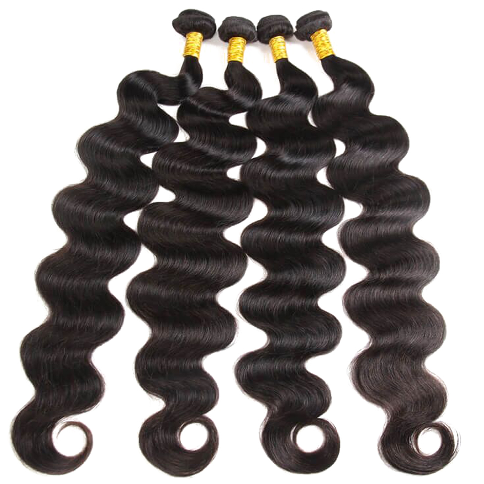 factory supply cuticle aligned Indian human hair body wave 10A bundles