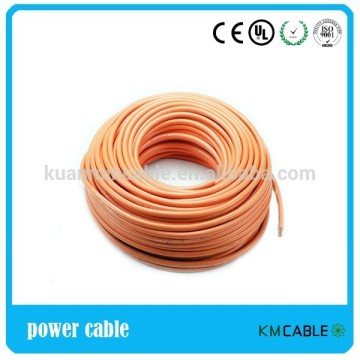 orange flexible copper welding cable