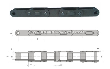 CA Type Steel Agricultural replacement chains