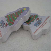 Comfortable 100% Cotton Compressed Towels Magic Towels Christmas Tree