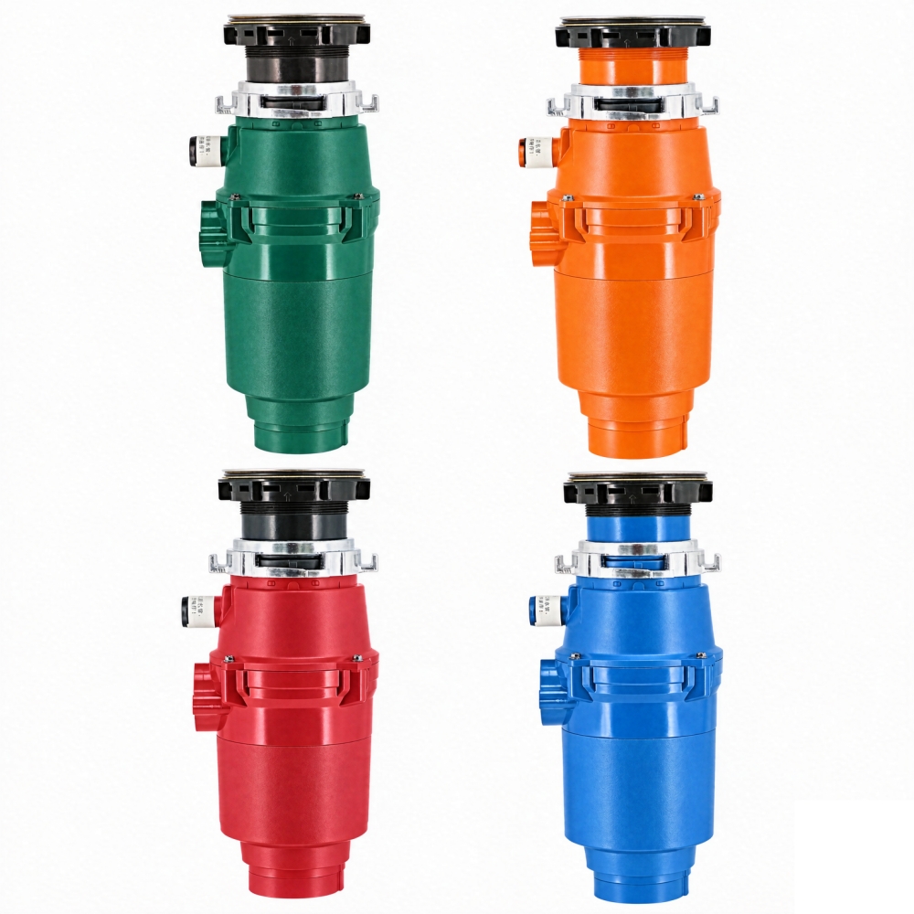 Измельчитель пищевых отходов FCD 320 Зеленый Синий Красный Food Waste Disposer FCD 320 Green Blue Red