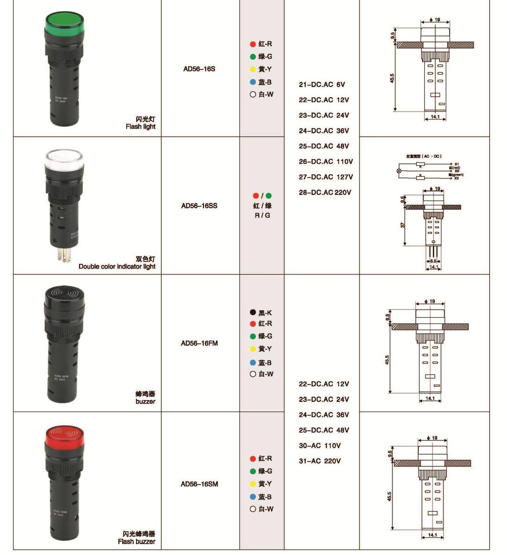 SAIP/SAIPWELL Signallight New Product CE Approved 12V Led Signal Tower Light