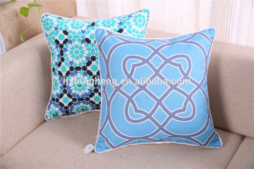 Linen look Decorative throw pillow