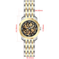 Lady's Skeleton Mechanical Automatic Watch