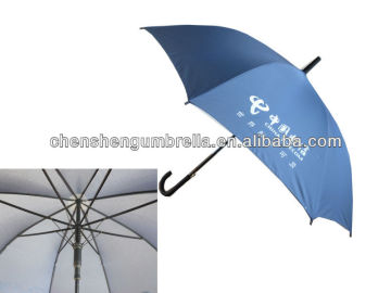 auto pongee straight umbrella for promotion