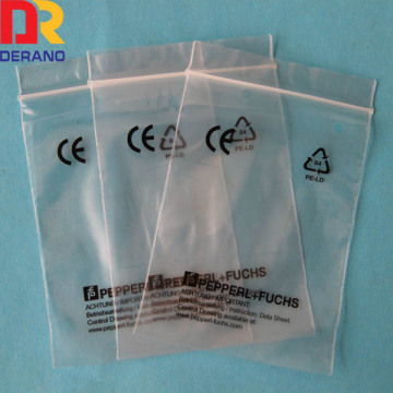 LDPE resealable ziplock bags