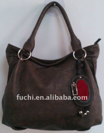 ladies pu fashion handbag