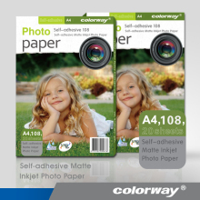 250g double side printable matte inkjet photo paper