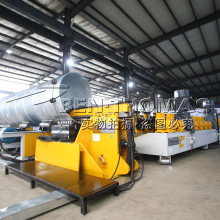 Corrugated Galvanized Steel Drain Culvert Pipe Machine