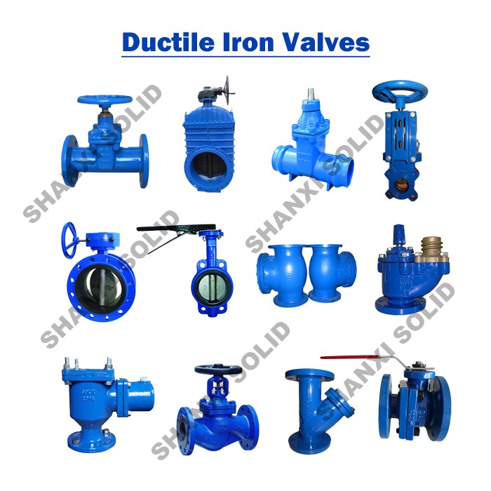 DIN 3352 F4 Ductile Iron Fire Fighting RS Rising Stem Flanged Gate Valve
