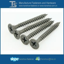 Grey phosphated drywall screw