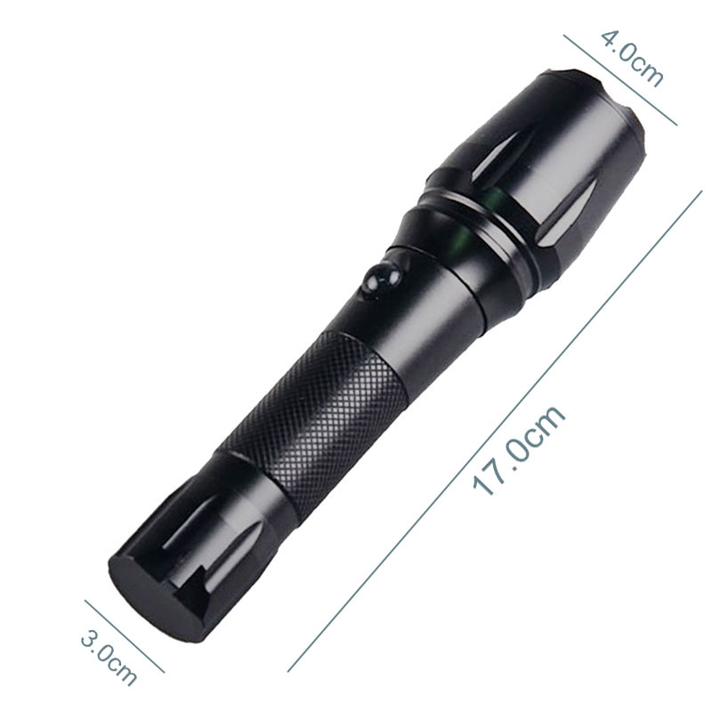 tactical lamp XML T6 led 2000lm usb rechargeable led flashlight with charger