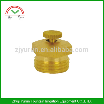 brass adjustable micro jet sprinkler