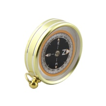 Minghao OEM Outdoor Silva Vintage Magnetic Gold Compass