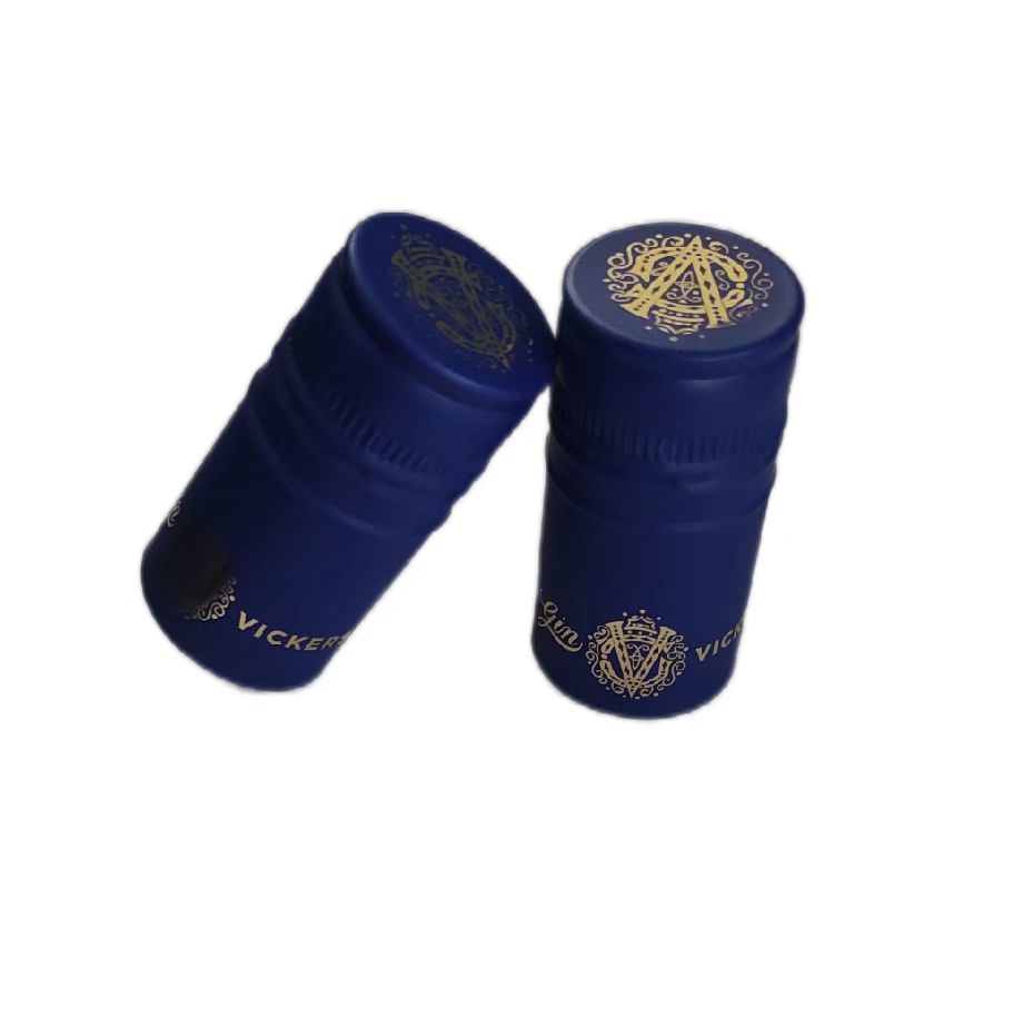 Hot foiled knurling ROPP wine covers
