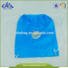 drawstring 190t polyester shoe bag