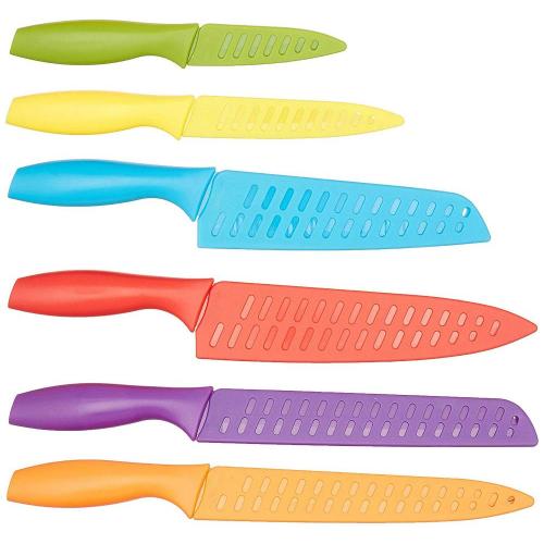 Non stick Colored kitchen Knife Set