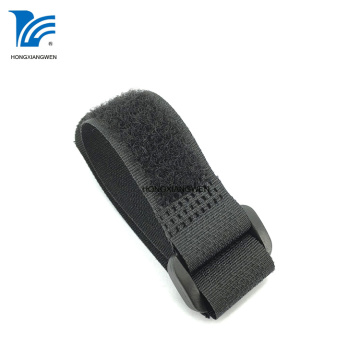 Nylon Hook Loop Fastener Strap with Buckle