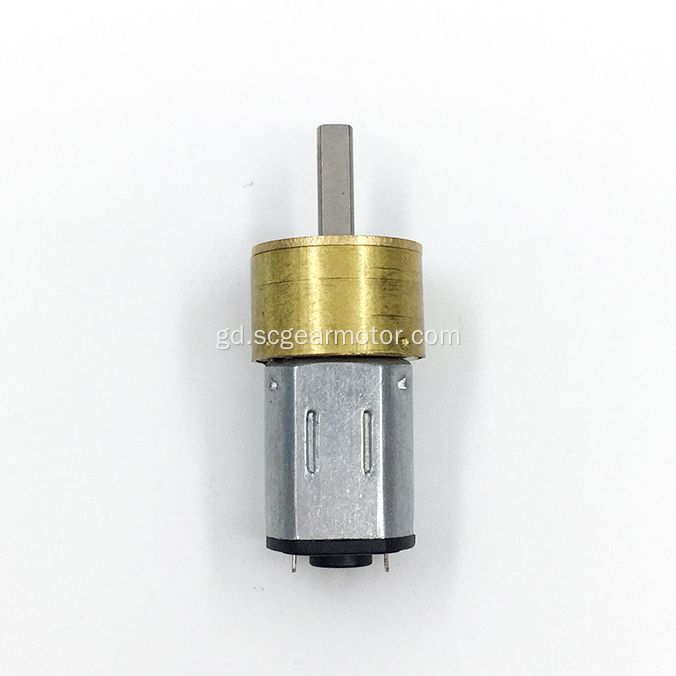 Fuaim Ìosal N20 DC Mini Gear Motor 5v