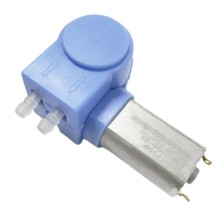 DC Powered 12v Blue White Peristaltic Pump