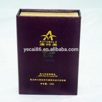 Custom made skincare paper cosmetics packaging boxes for plant essential oil
 luxury perfume boxes?
