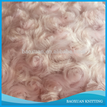 100% polyester rose cashmere fabric