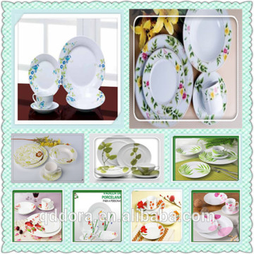 ceramic tableware dinner set with assorted color/easter dinnerware set