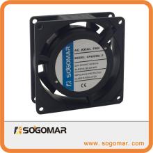 compact AC fan 80x80x25mm for cabinet cooling