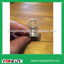 Decoration magnets with eyelets