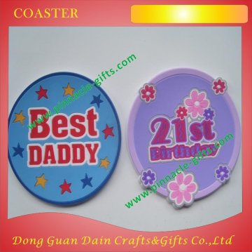 Promotional gifts coasters with custom logo