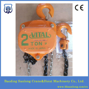 5000kg vital Chain block and vital hoists