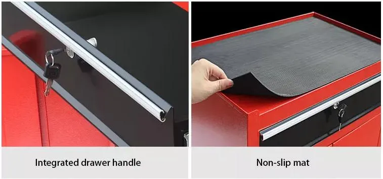 Roller Metal Tool Trolley Steel Cabinet Tool Cart for Workshop